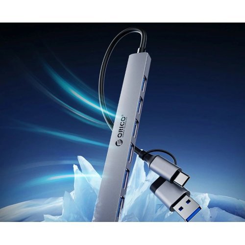 USB хъб Orico YSA2-U3-GY (снимка 6)