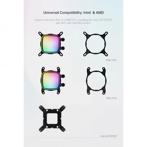 Охлаждане Geometric Future GEO-ESKIMO-PRO-42W (снимка 17)