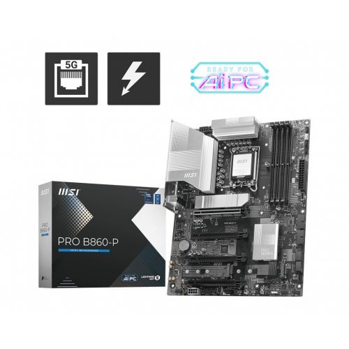Дънна платка MSI PRO B860-P (снимка 1)