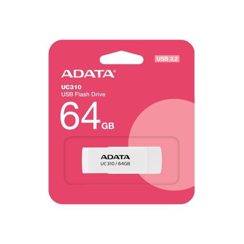 USB флаш памет Adata UC310-64G-RWH (снимка 1)