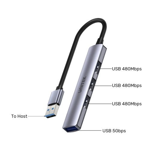 USB хъб Unitek H1208A (снимка 7)