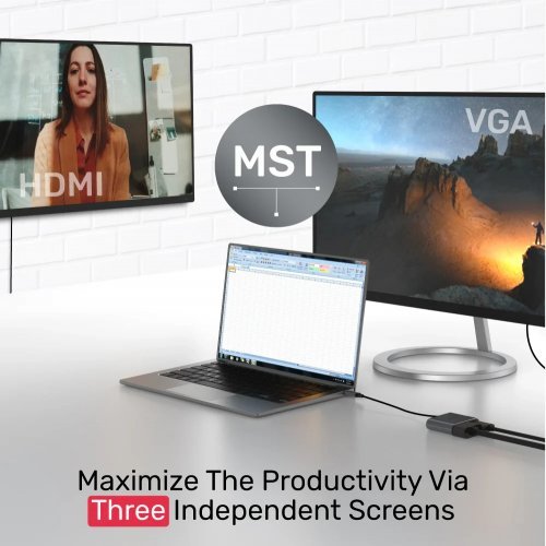 Докинг станция Unitek D1049A (снимка 5)