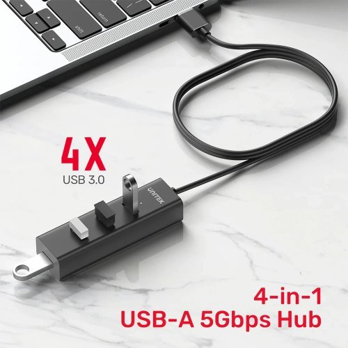USB хъб Unitek Y-3089V01 (снимка 4)