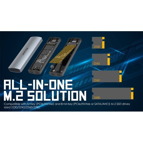 Кутия за диск Unitek S1230A (снимка 8)