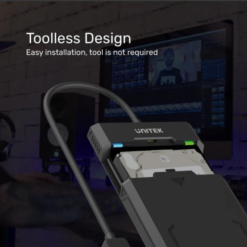 Кутия за диск Unitek Y-3036A (снимка 5)