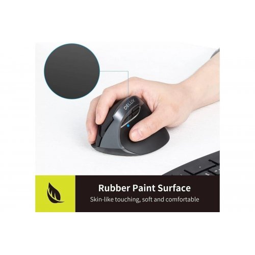 Мишка Delux M618Mini+G36UF-B&G (снимка 3)