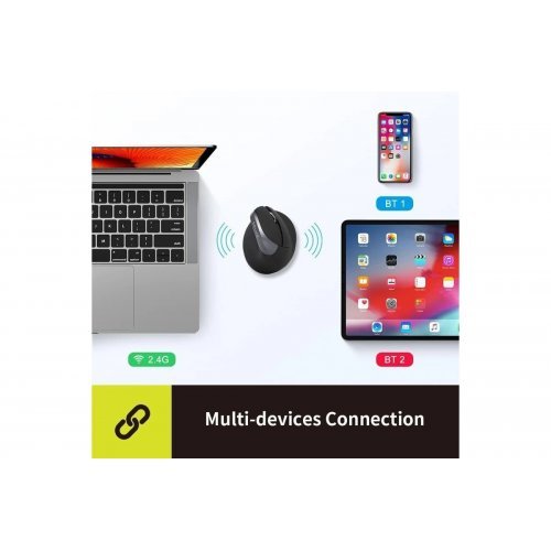 Мишка Delux M618Mini+G36UF-B&G (снимка 4)