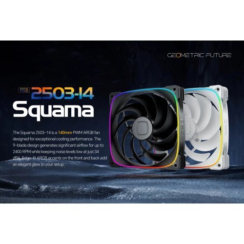 Охлаждане Geometric Future GEO-2503W-14-PACK GEO-2503W-14 (снимка 9)