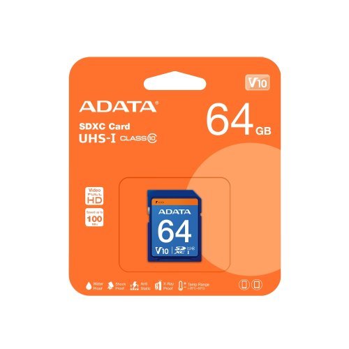 Флаш карта Adata ASDX64GUICL10-R (снимка 1)