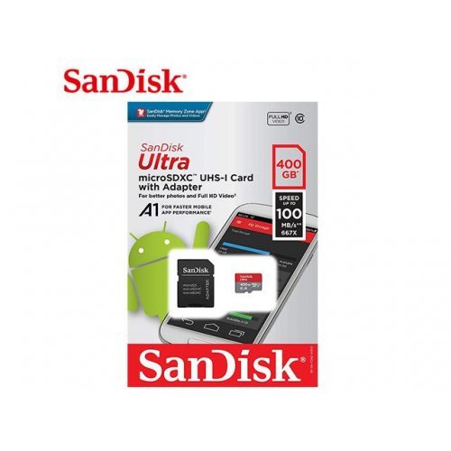 Флаш карта SanDisk SDSQUAR-400G-GN6MA (снимка 4)