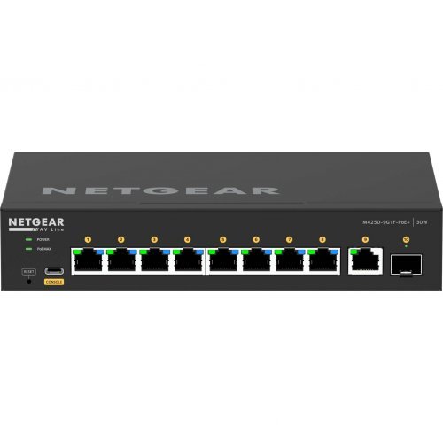 Суич Netgear GSM4210PD-100EUS (снимка 1)