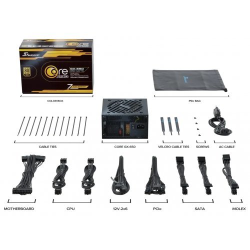 Захранващ блок Seasonic SRP-CGX651-A5A32SF (снимка 8)