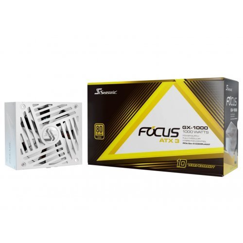 Захранващ блок Seasonic FOCUS-GX-1000-V4-WHITE (снимка 11)