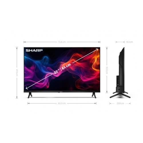 Телевизор Sharp 32GF2265E (снимка 6)
