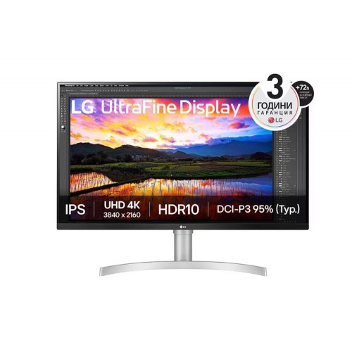 Монитор LG 32UN650K-W (снимка 1)