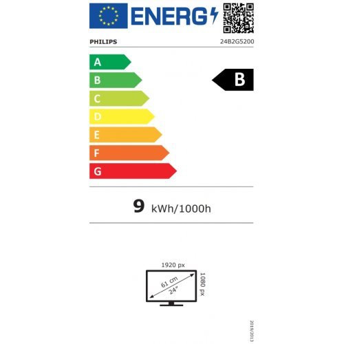 Монитор Philips 24B2G5200/00 (снимка 8)
