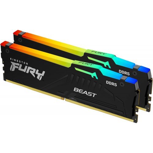 RAM памет Kingston FURY Beast RGB XMP KF564C32BBAK2-64 (снимка 1)