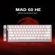 Клавиатура MadLions MAD-60-HE-RGB-WH