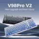 Клавиатура VGN V98-PRO-V2-LIMITED-BK-GL