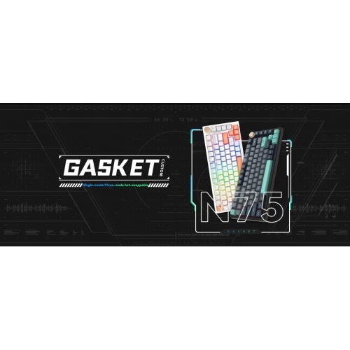 Клавиатура VGN N75-PRO-GREY-BL (снимка 3)