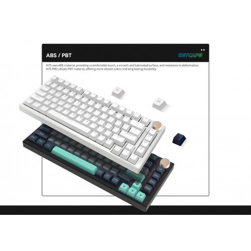 Клавиатура VGN N75-PRO-GREY-BL (снимка 10)