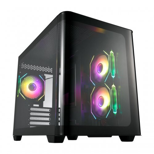 Компютърна кутия Fortron (FSP Group) S380-BA M-ATX MID TOWER BLACK (снимка 1)