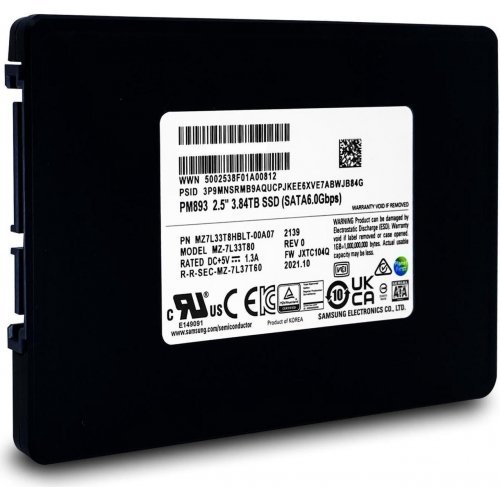 SSD Samsung SAM-SSD-MZ7L33T8HBLT-W07 (снимка 1)