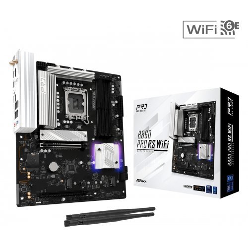 Дънна платка ASRock B860 PRO RS WIFI (снимка 1)