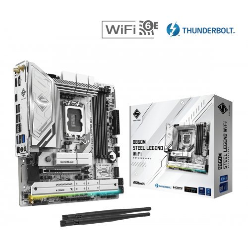 Дънна платка ASRock B860M STEEL LEGEND WIFI (снимка 1)