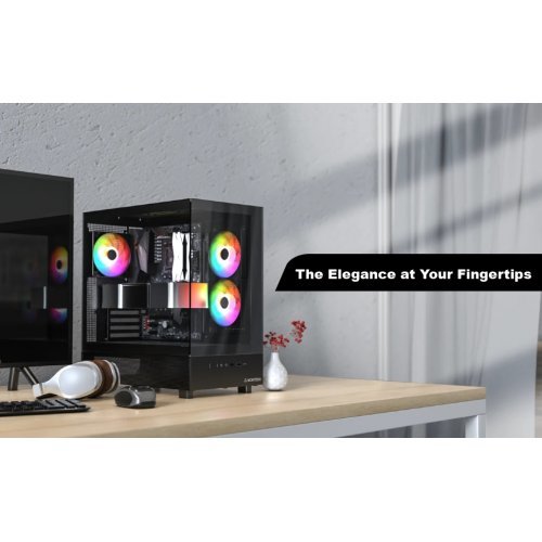 Компютърна кутия Montech MONTECH-XR-B (снимка 9)