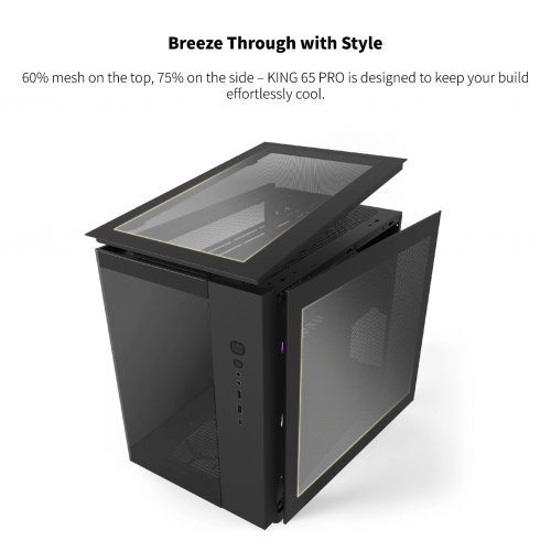 Компютърна кутия Montech MONTECH-KING-65-PRO-B (снимка 10)