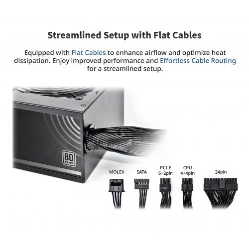 Захранващ блок Montech MONTECH-APX-650 (снимка 7)