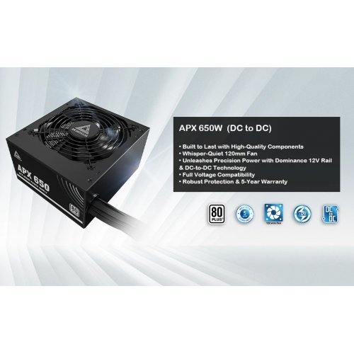 Захранващ блок Montech MONTECH-APX-650 (снимка 10)