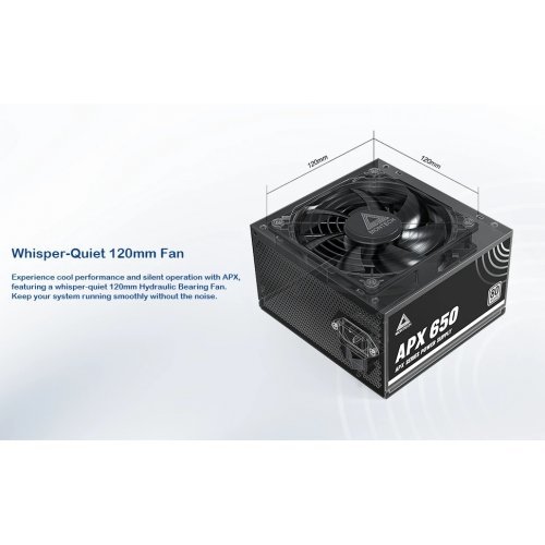 Захранващ блок Montech MONTECH-APX-650 (снимка 13)