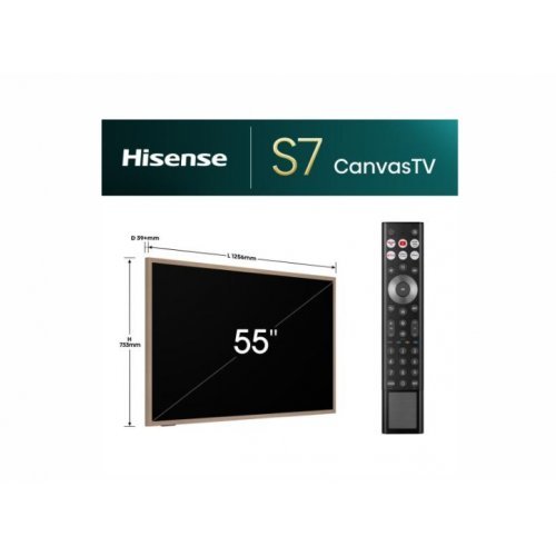 Телевизор Hisense 55S7NQ (снимка 2)