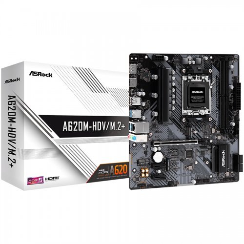 Дънна платка ASRock A620M-HDV/M.2PLUS (снимка 1)