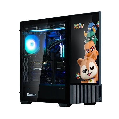 Компютърна кутия Zalman ZM-Z10-DS-BK (снимка 10)