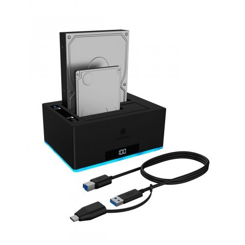 Докинг станция ICYBOX IB-127CL-U3 (снимка 1)