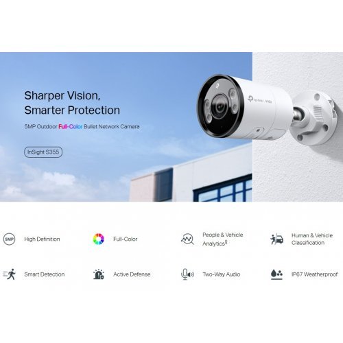 IP камера TP-Link InSight S355(4mm) (снимка 4)