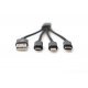 USB кабел Assmann DB-300160-002-S