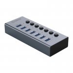 USB хъб Orico BT2U3-7AB-EU-GY-BP