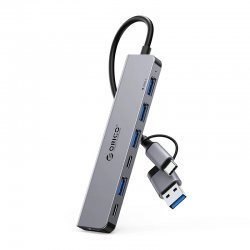 USB хъб Orico YSA7-U3-GY-BP