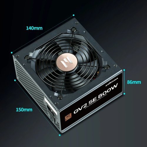 Захранващ блок Zalman ZM800-GV2-SE (снимка 8)