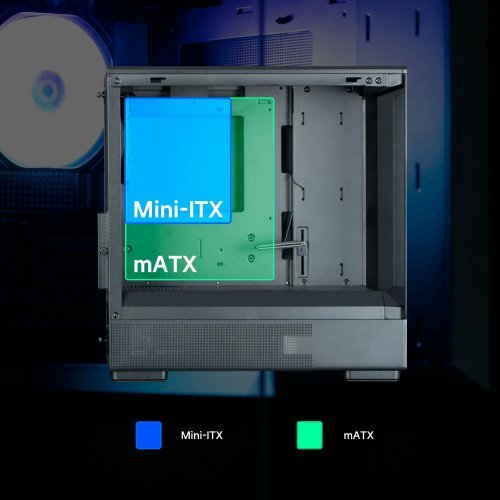 Компютърна кутия Zalman ZM-P10-BK (снимка 13)