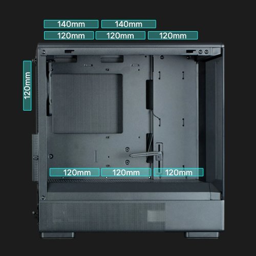 Компютърна кутия Zalman ZM-P10-BK (снимка 19)