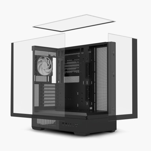 Компютърна кутия Zalman ZM-P40-PRISM-BK (снимка 12)