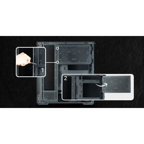 Компютърна кутия Zalman ZM-P40-PRISM-BK (снимка 26)