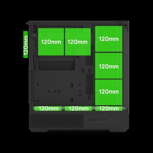 Компютърна кутия Zalman ZM-P40-PRISM-BK (снимка 28)