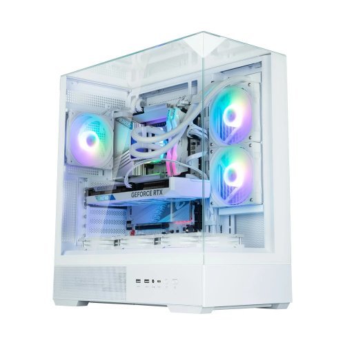 Компютърна кутия Zalman ZM-P40-PRISM-WH (снимка 3)