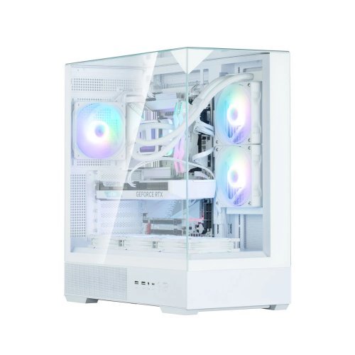 Компютърна кутия Zalman ZM-P40-PRISM-WH (снимка 4)
